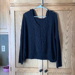 Cropped sweater
